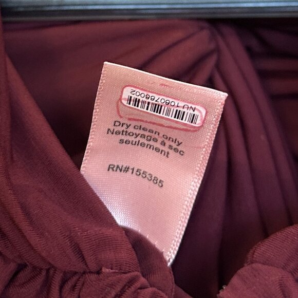 RONNY KOBO Nasha Maxi Dress in Wine Size X-Small - Picture 11 of 16